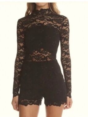 Nightcap Lace Romper